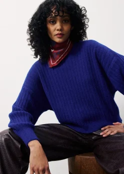 NAICHA Blue Sweater