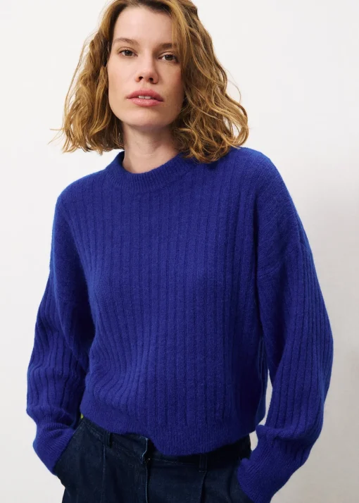 NAICHA Blue Sweater