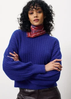 NAICHA Blue Sweater