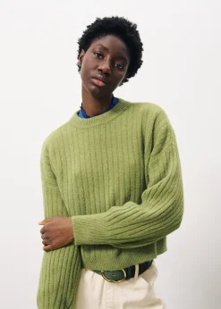 NAICHA Green Sweater