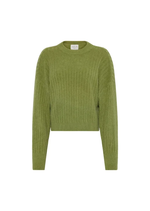 NAICHA Green Sweater