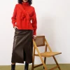 NASSIA Brown Skirt