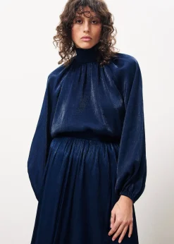 NIKA Blue Blouse