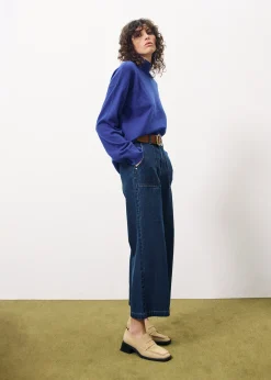 NOURE Blue Sweater