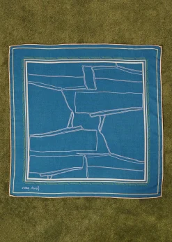 OCEANA Blue Scarf