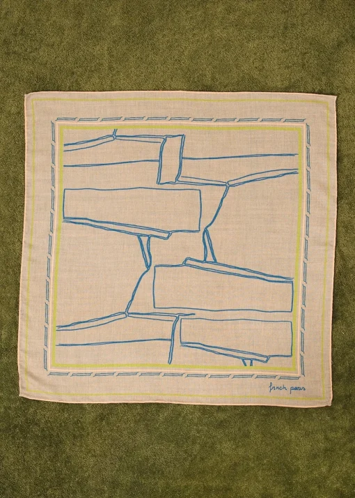 OCEANA Blue Scarf