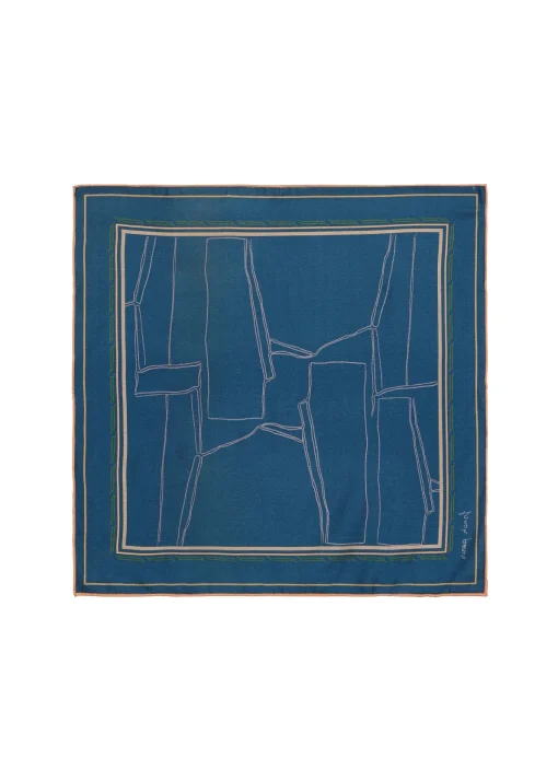 OCEANA Blue Scarf
