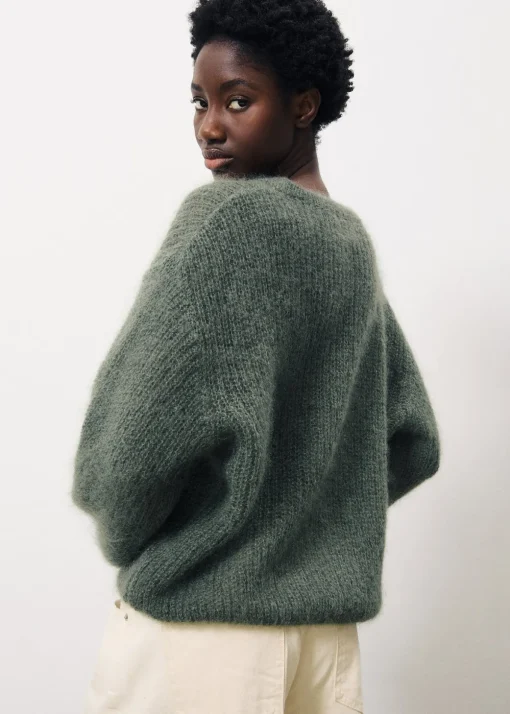PATSY Green Cardigan