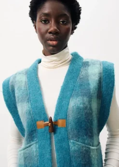 PAULINA Blue Cardigan