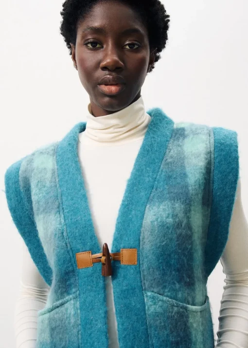 PAULINA Blue Cardigan