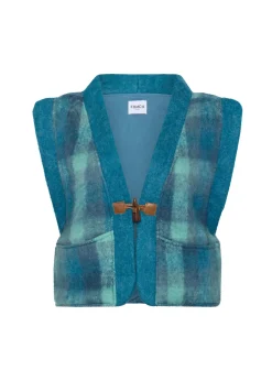 PAULINA Blue Cardigan