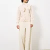 PERLINE Beige Cardigan