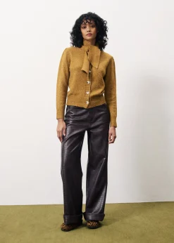 PERLINE Brown Sweater