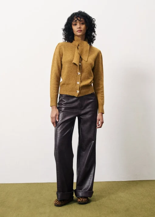 PERLINE Brown Sweater