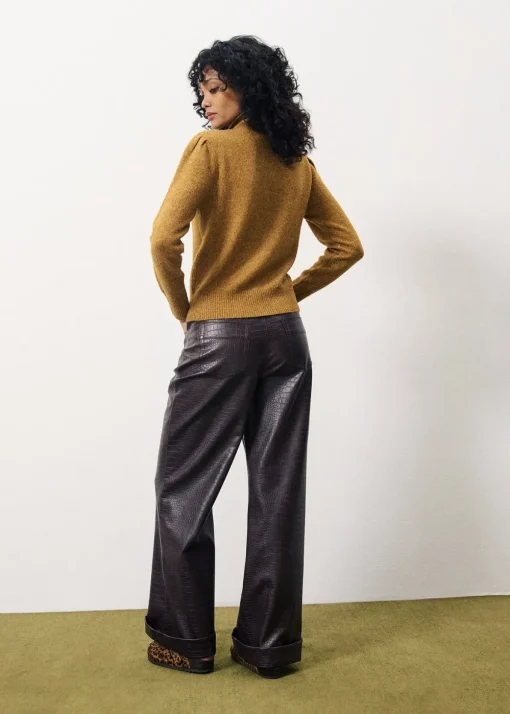 PERLINE Brown Sweater
