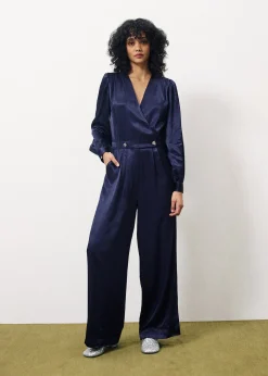 RACHELLE Blue Jumpsuit