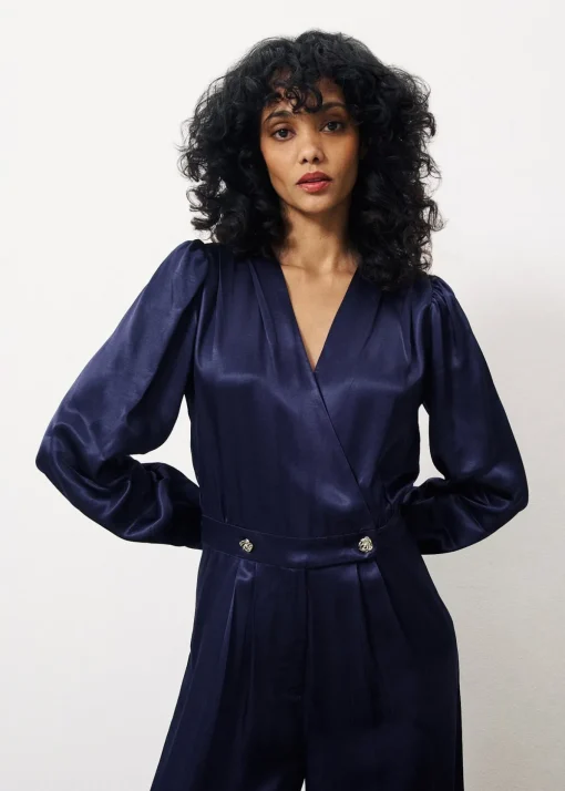 RACHELLE Blue Jumpsuit