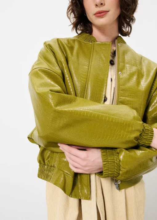 RITA Green Bomber Jacket