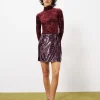 ROMANE Red Skirt
