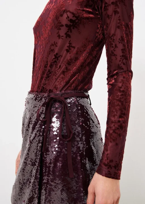 ROMANE Red Skirt
