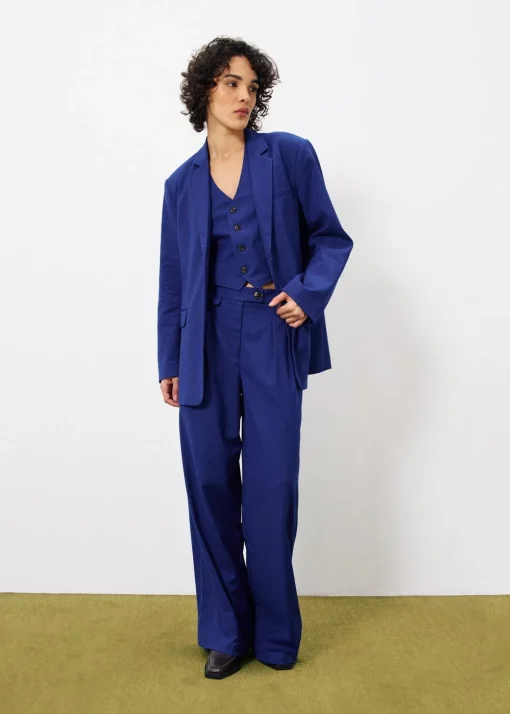 SAMIRA Blue Blazer