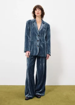 SAMIRA Blue Blazer