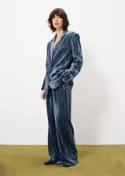 SAMIRA Blue Blazer