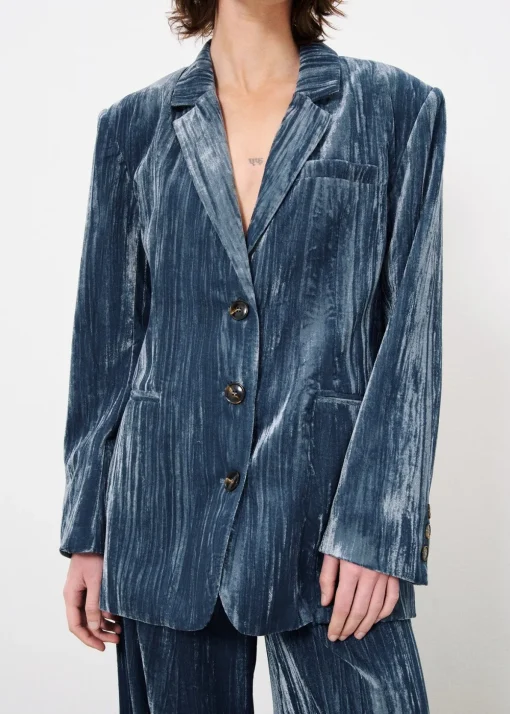 SAMIRA Blue Blazer