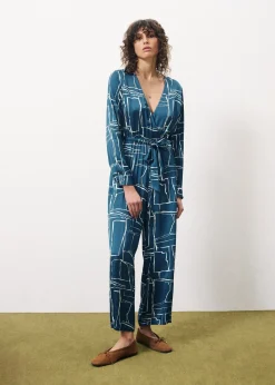 SELYNA Blue Jumpsuit