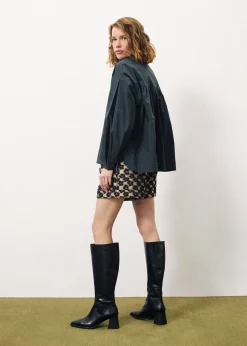 SHANI Brown Shorts