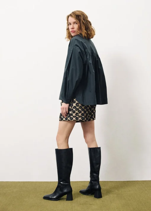 SHANI Brown Shorts