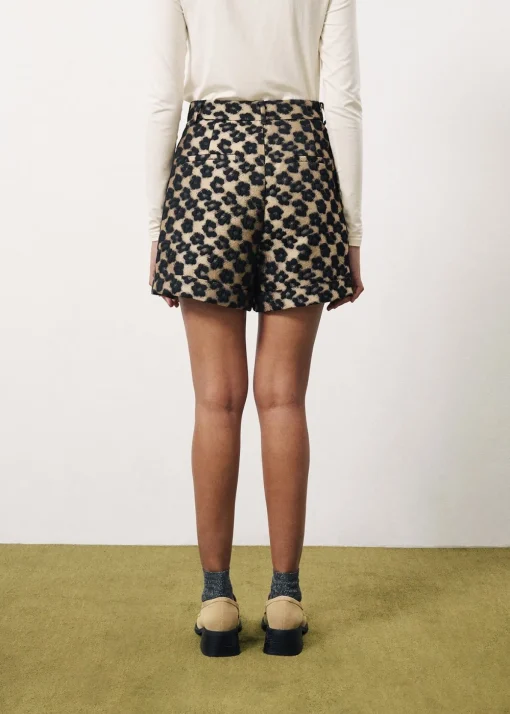 SHANI Brown Shorts