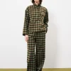 SOLAINE Green Blouse