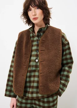 SOLAINE Green Blouse