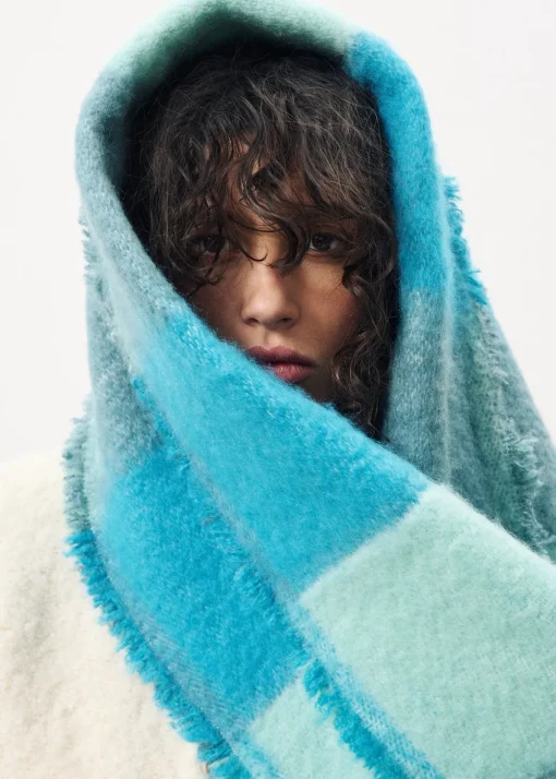 WINNIE Blue Scarf
